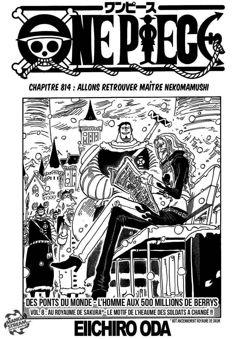  One Piece - Chapitre 814 - 2