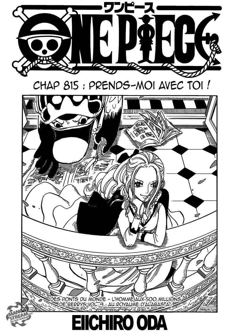  One Piece - Chapitre 815 - 2