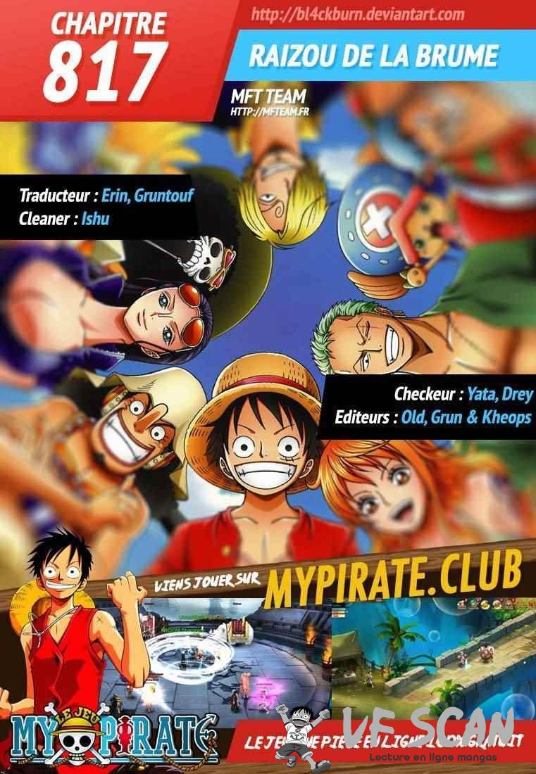  One Piece - Chapitre 817 - 1