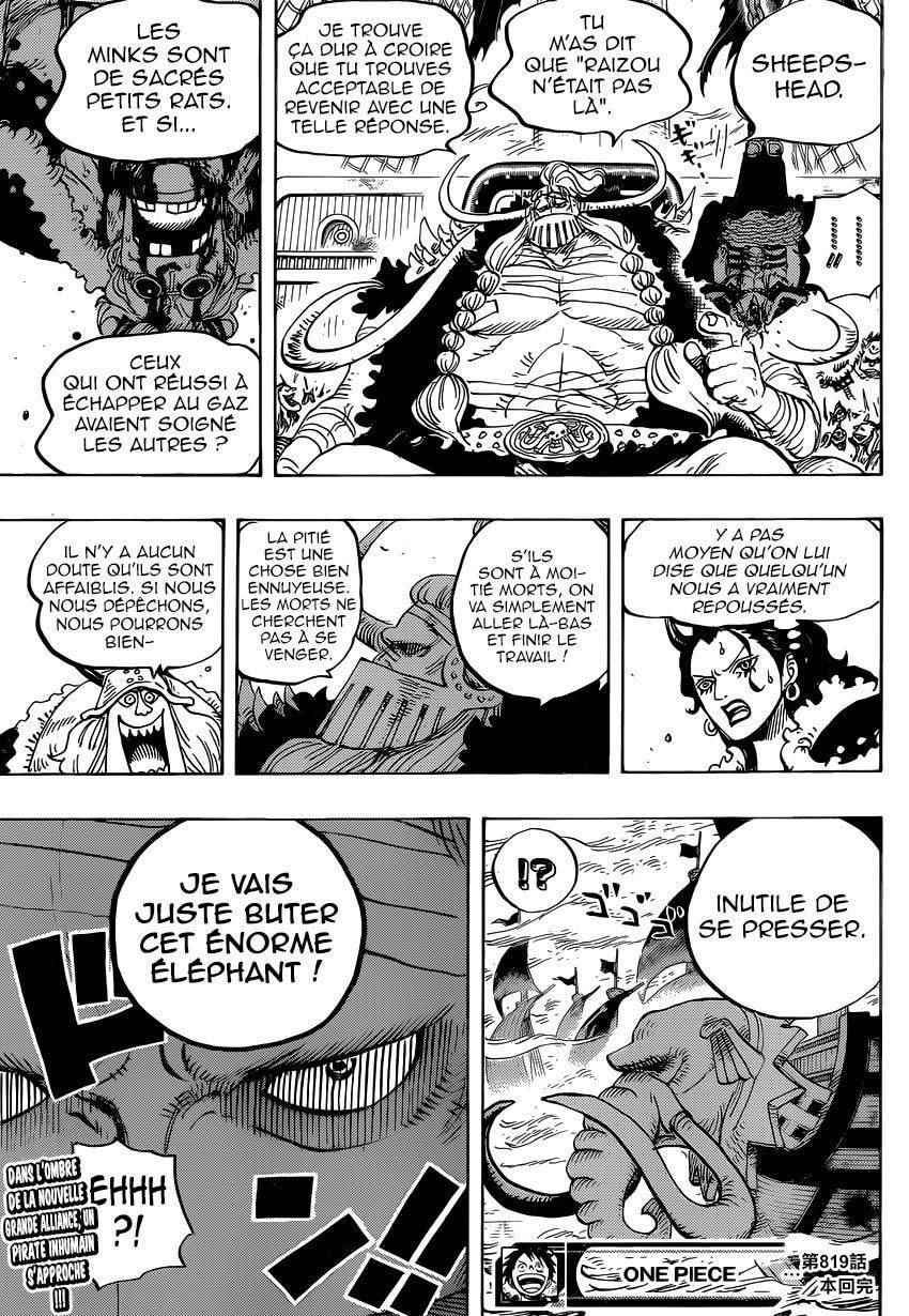  One Piece - Chapitre 819 - 18