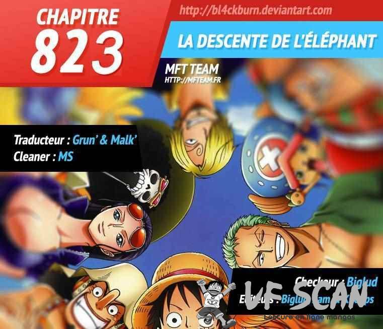  One Piece - Chapitre 823 - 1