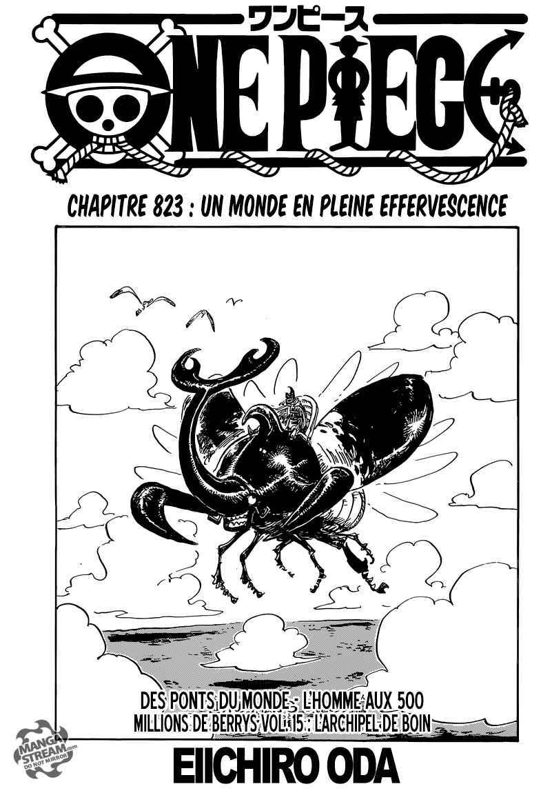  One Piece - Chapitre 823 - 2