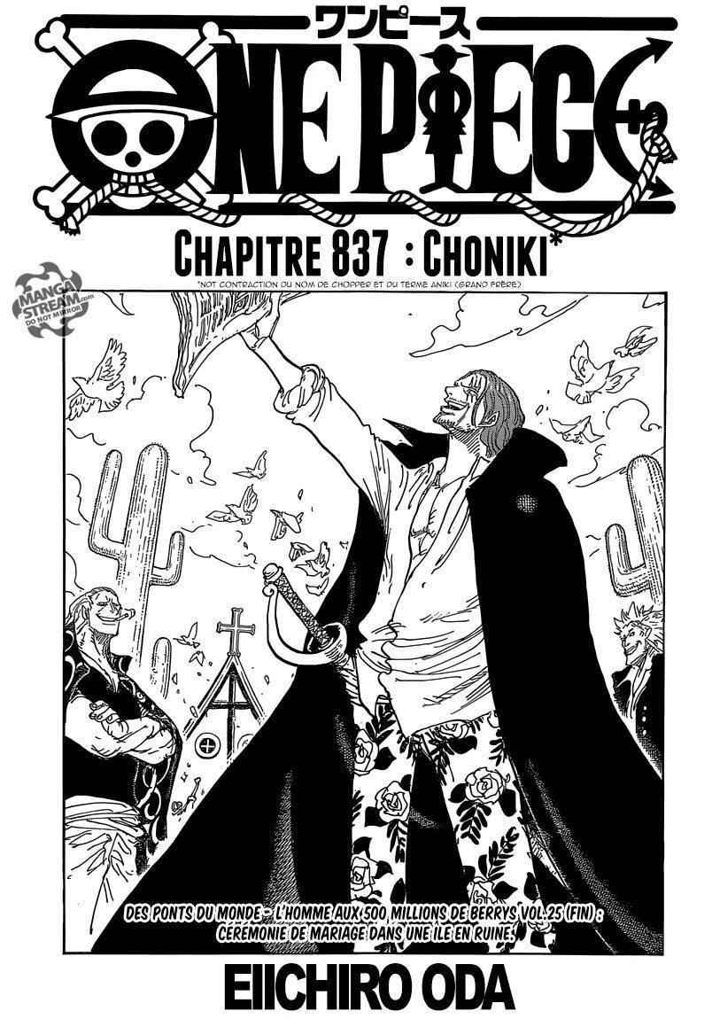  One Piece - Chapitre 838 - 2