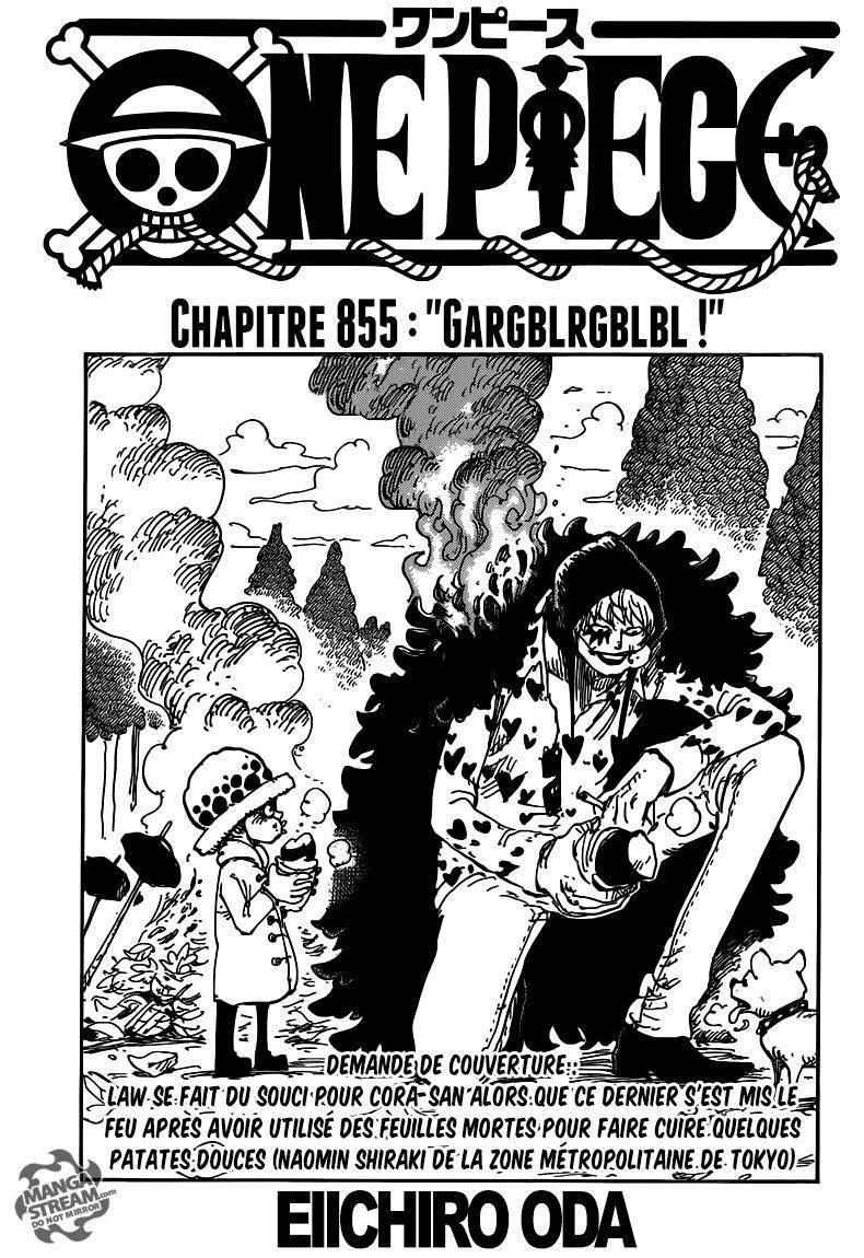  One Piece - Chapitre 855 - 2