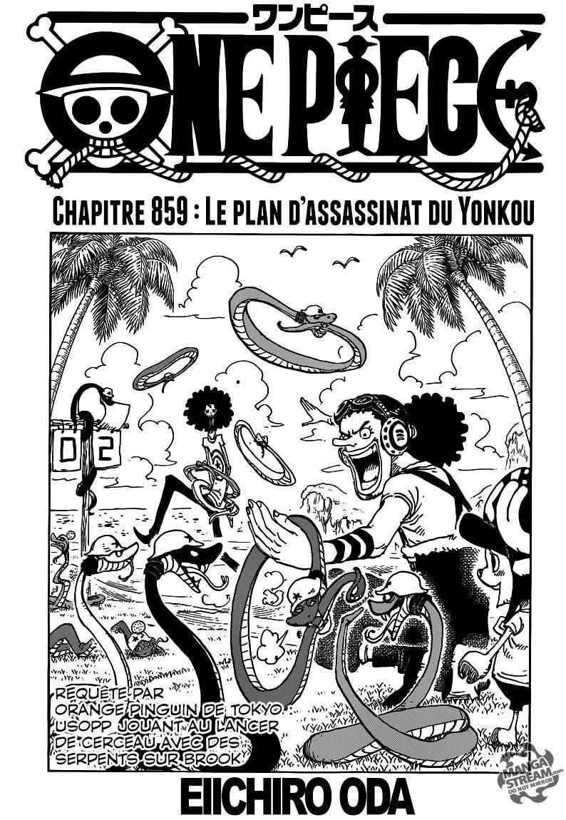  One Piece - Chapitre 859 - 2