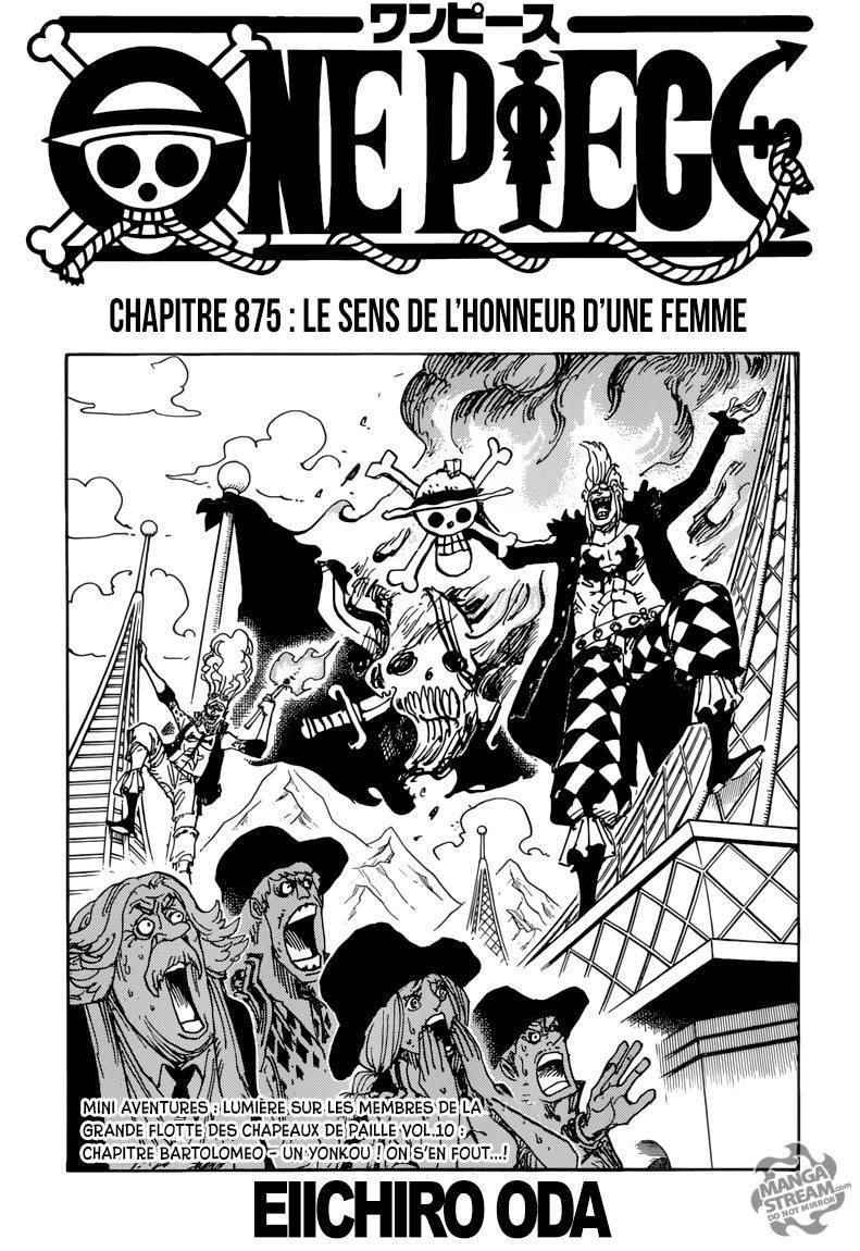  One Piece - Chapitre 875 - 2