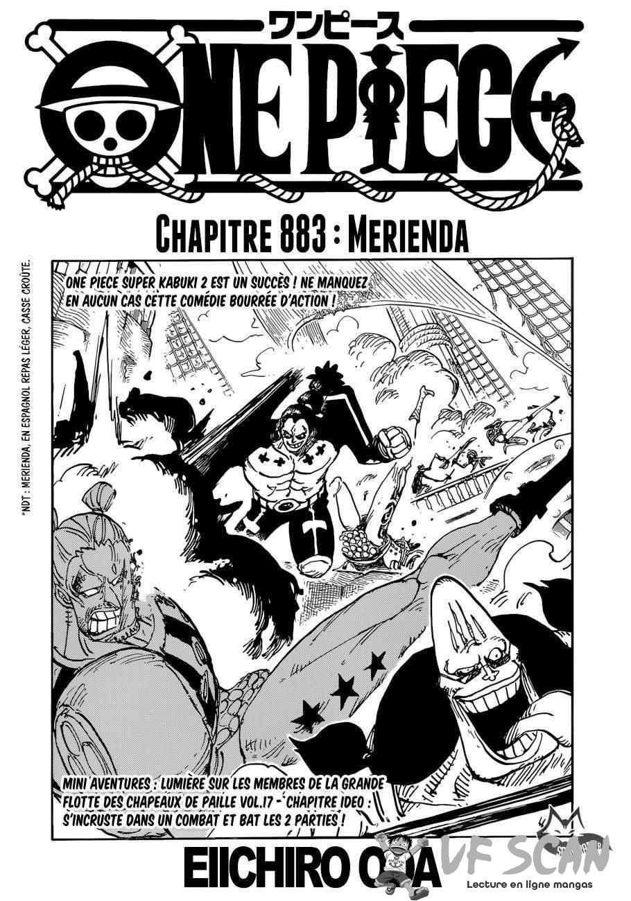  One Piece - Chapitre 883 - 1