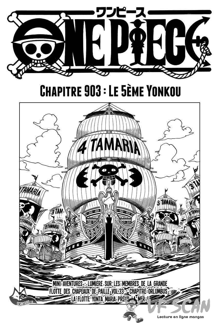  One Piece - Chapitre 903 - 1