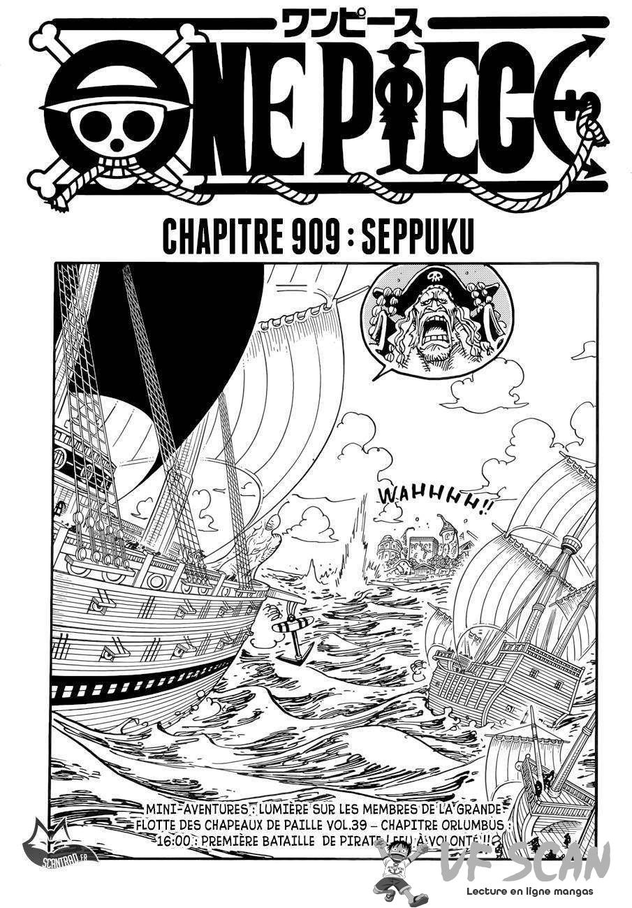  One Piece - Chapitre 909 - 1