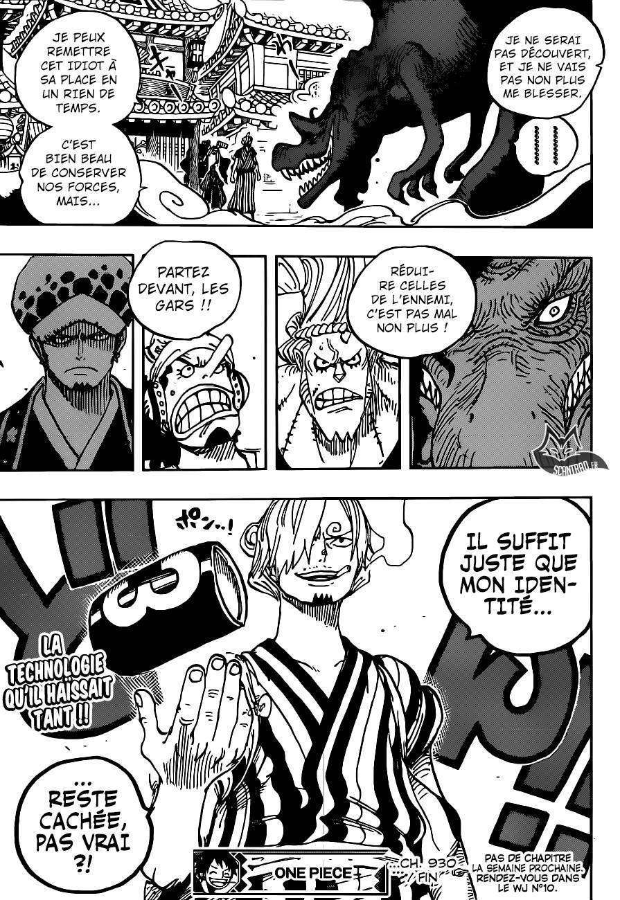  One Piece - Chapitre 930 - 16