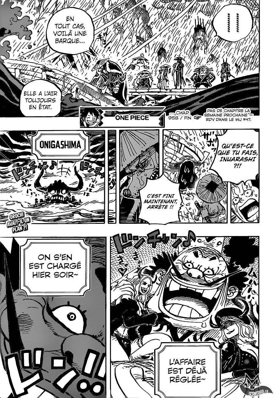  One Piece - Chapitre 958 - 17