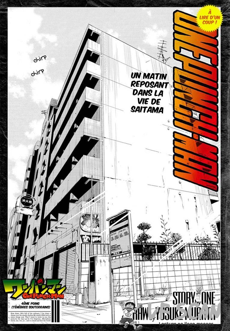  One-Punch Man - Chapitre 4 - 1