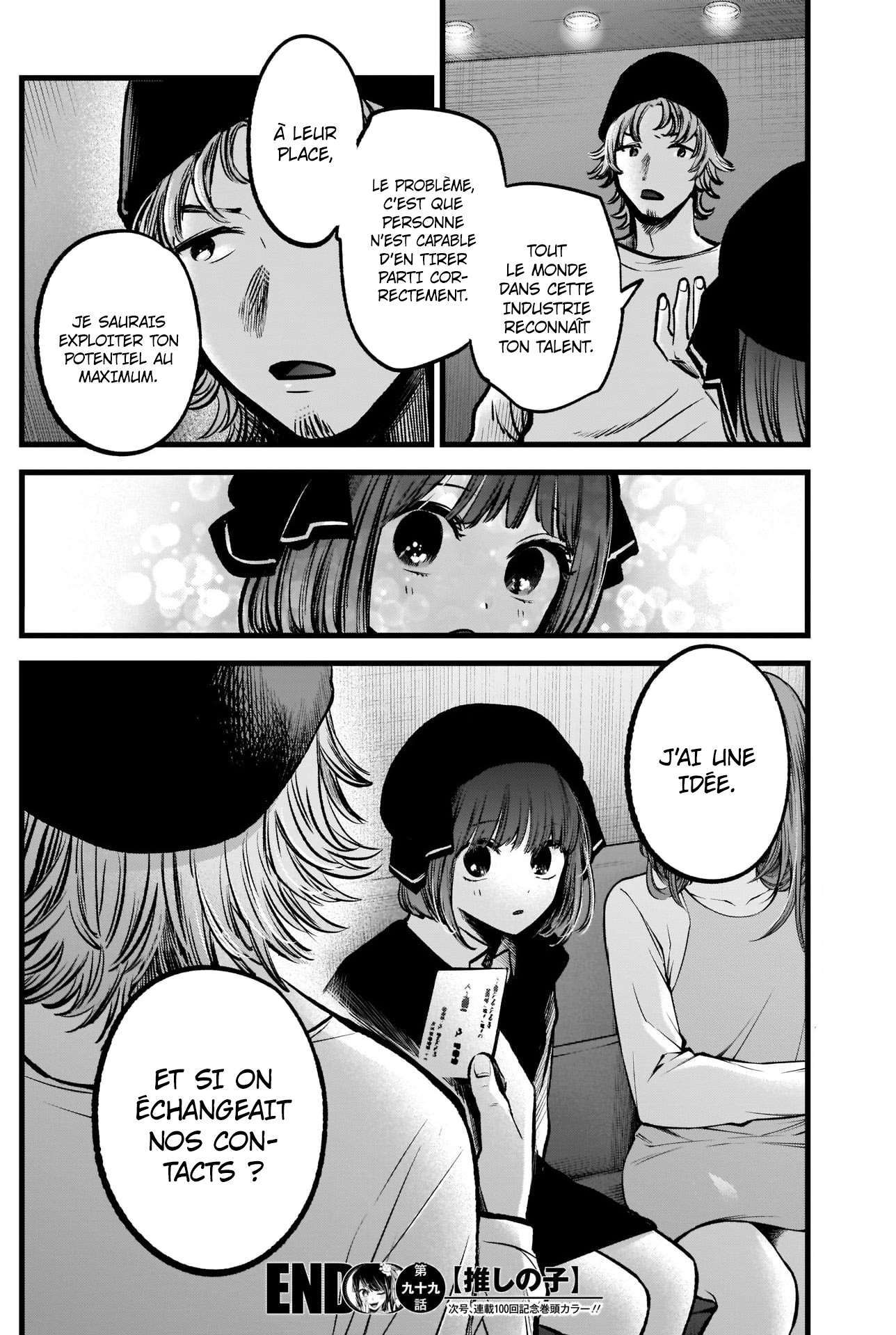  Oshi no Ko - Chapitre 99 - 19