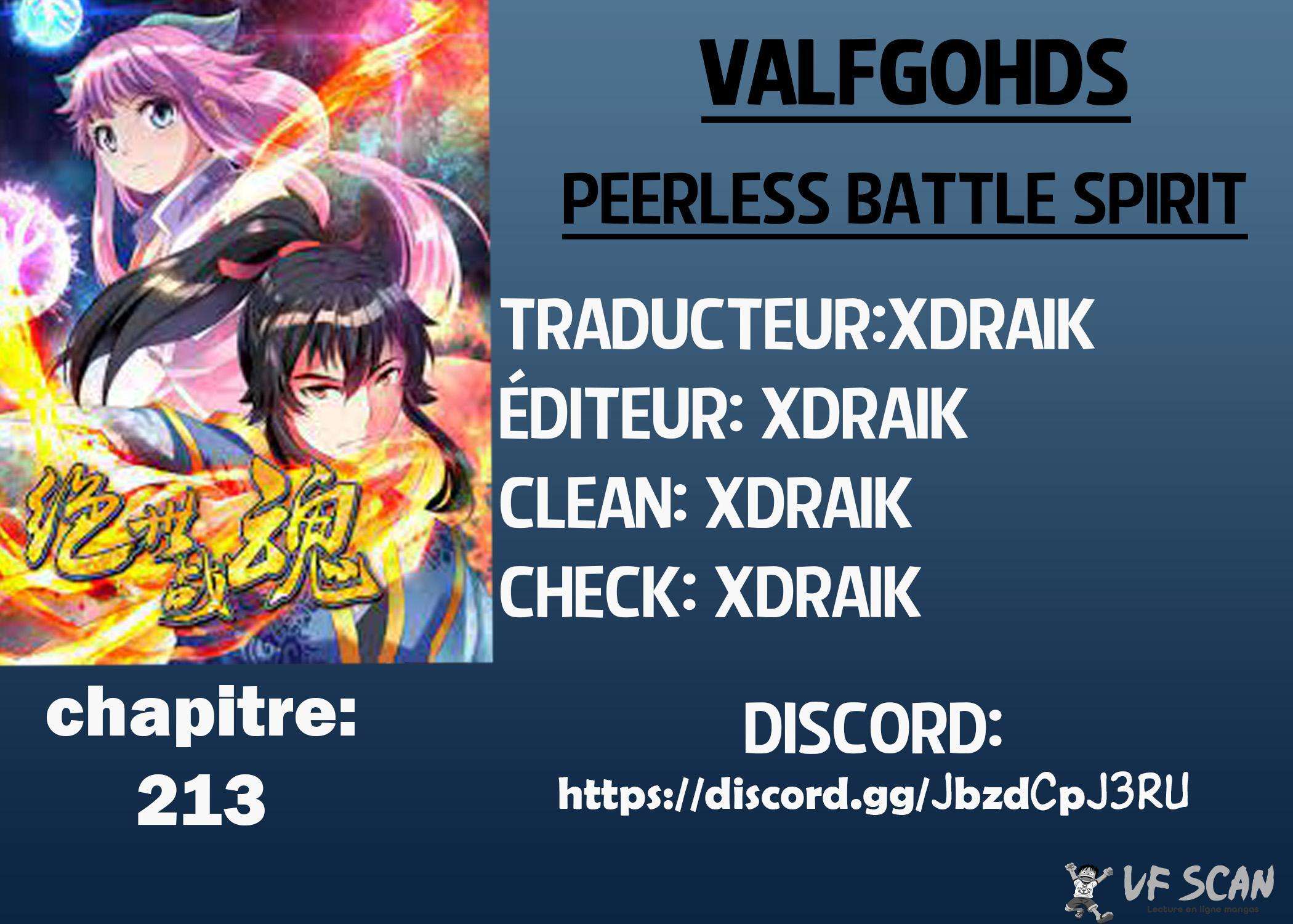  Peerless Battle Spirit - Chapitre 213 - 1