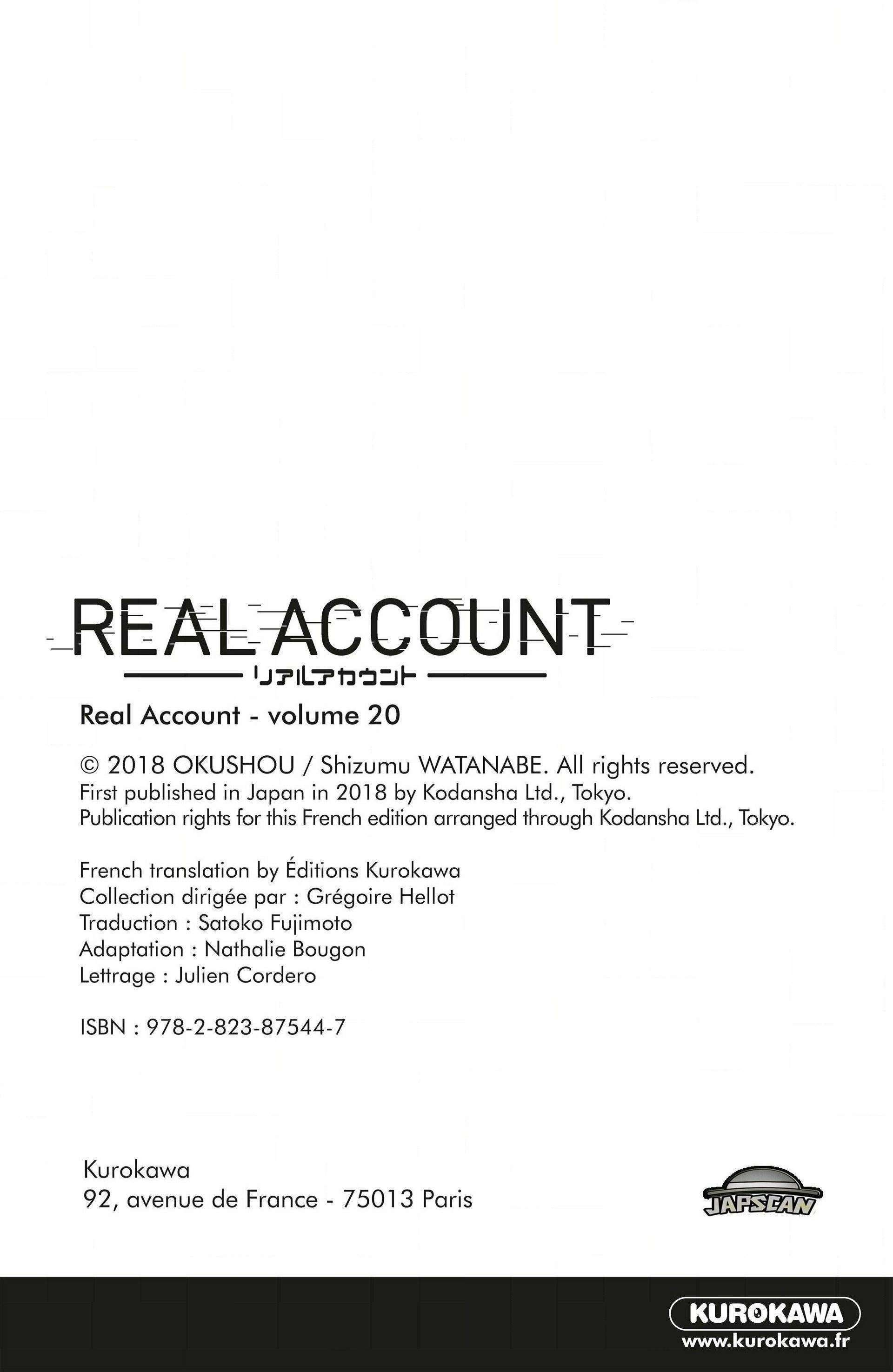  Real Account - Chapitre 158 - 30