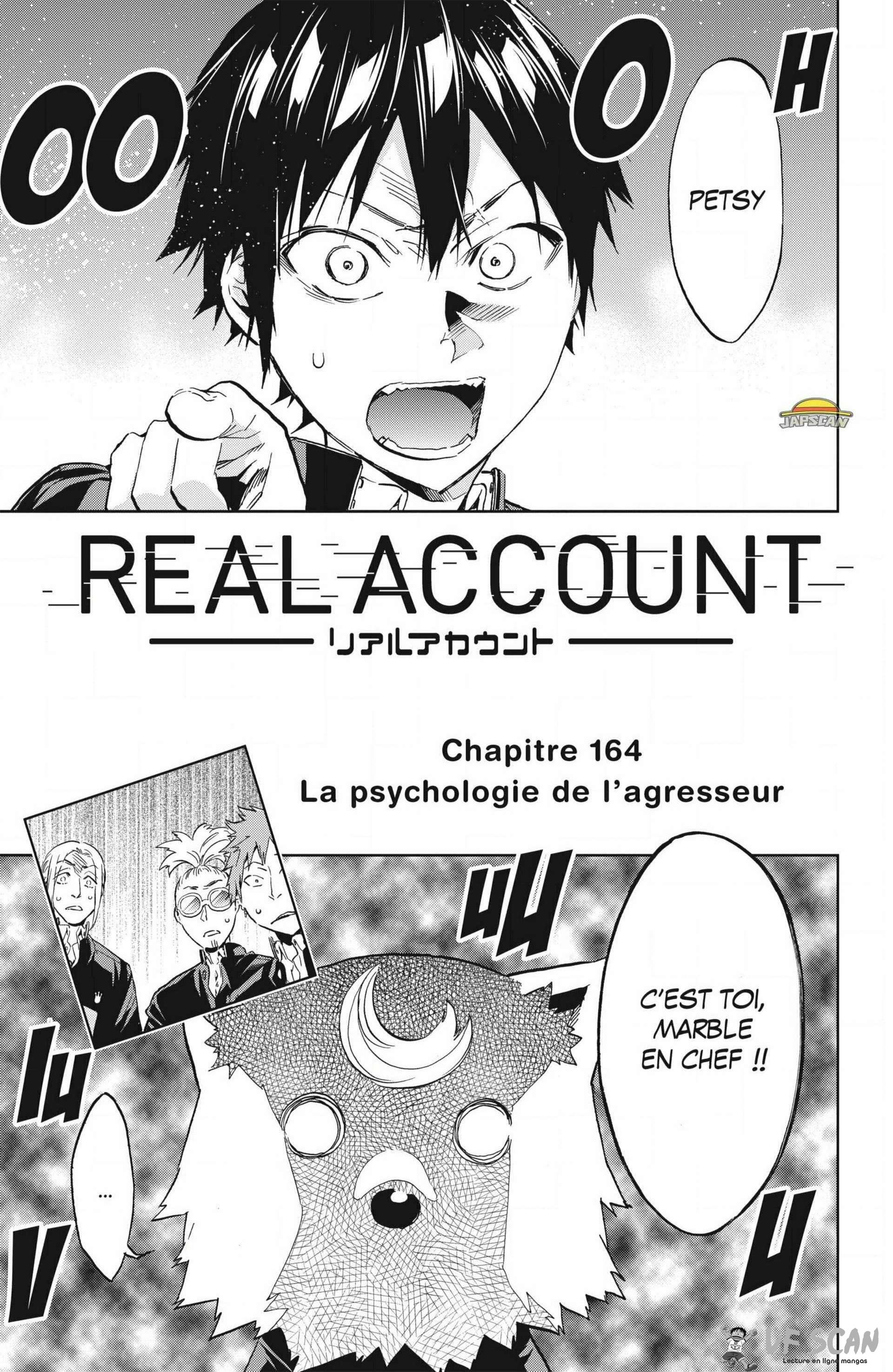  Real Account - Chapitre 164 - 1