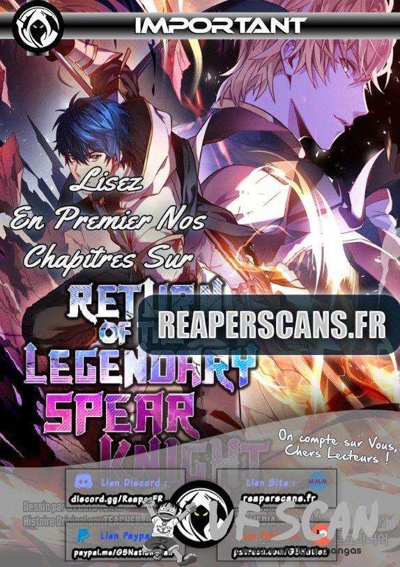  Return of the Legendary Spear Knight - Chapitre 73 - 1