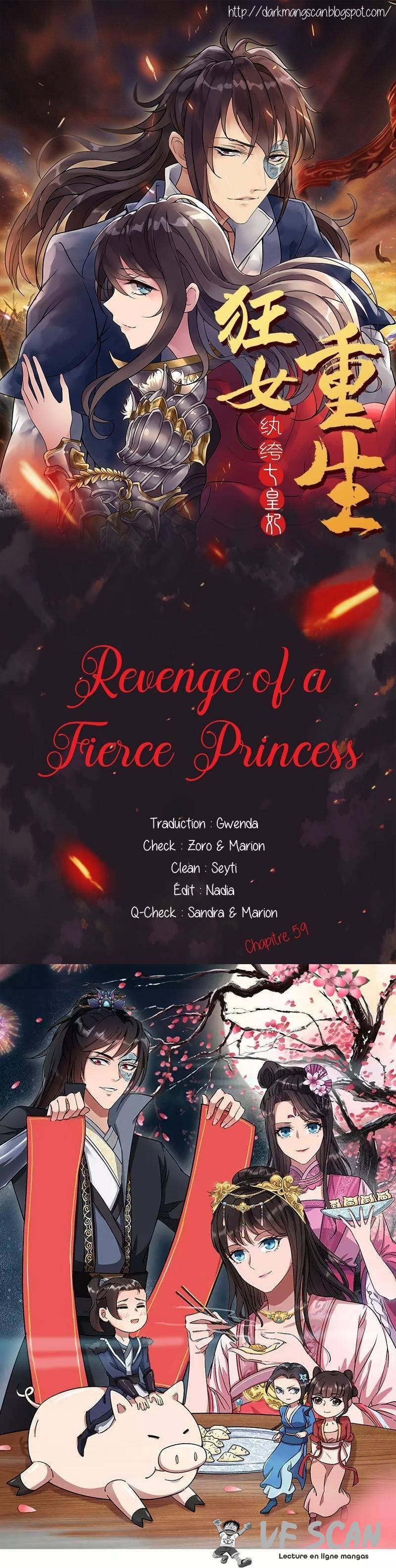  Revenge Of A Fierce Princess - Chapitre 59 - 1