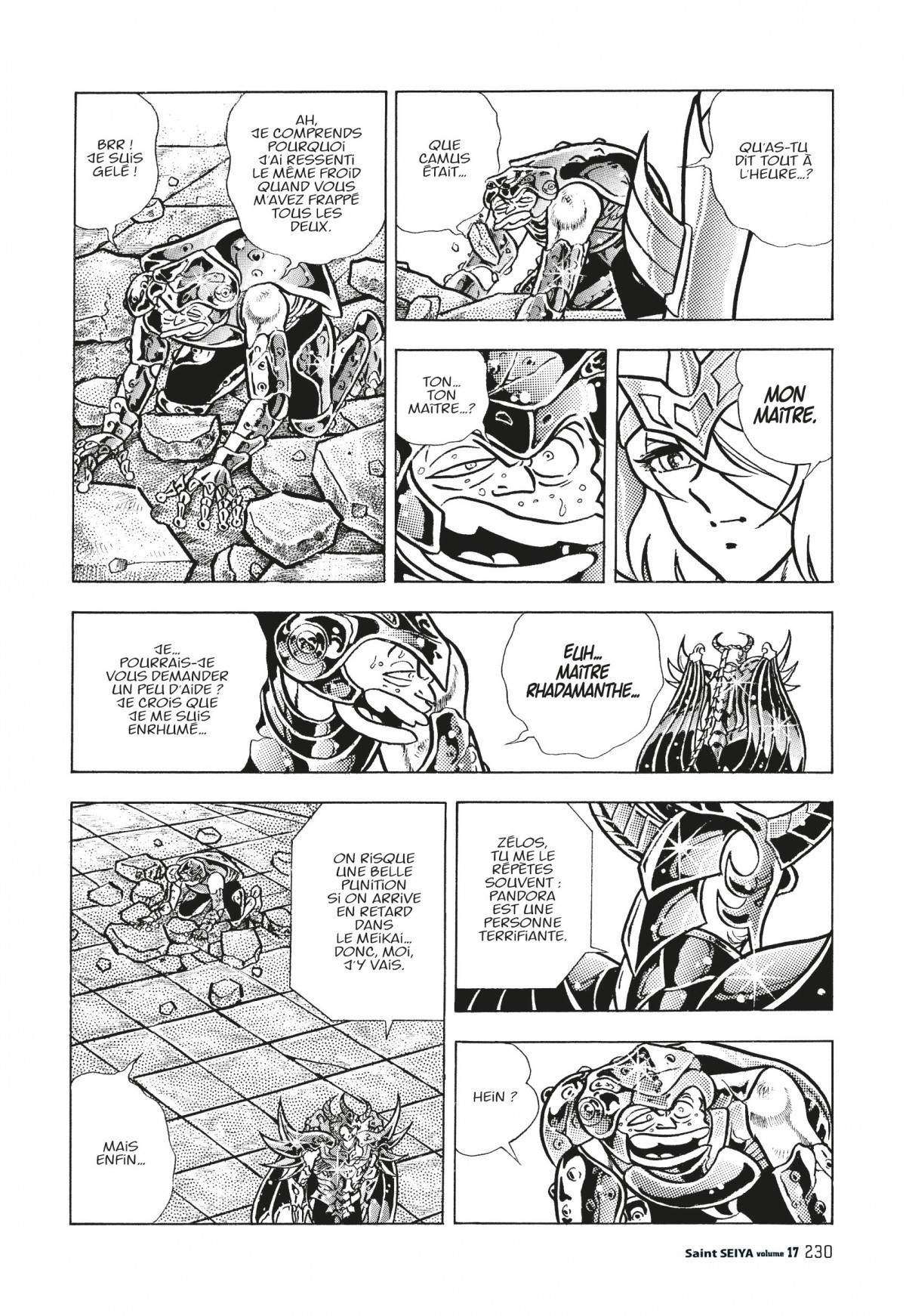  Saint Seiya – Les Chevaliers du Zodiaque - Chapitre 17 - 224