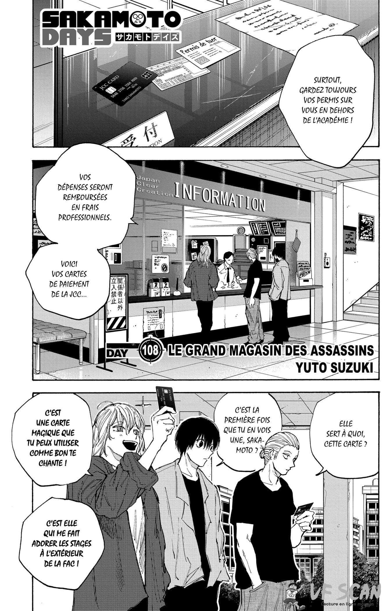  Sakamoto Days - Chapitre 108 - 1