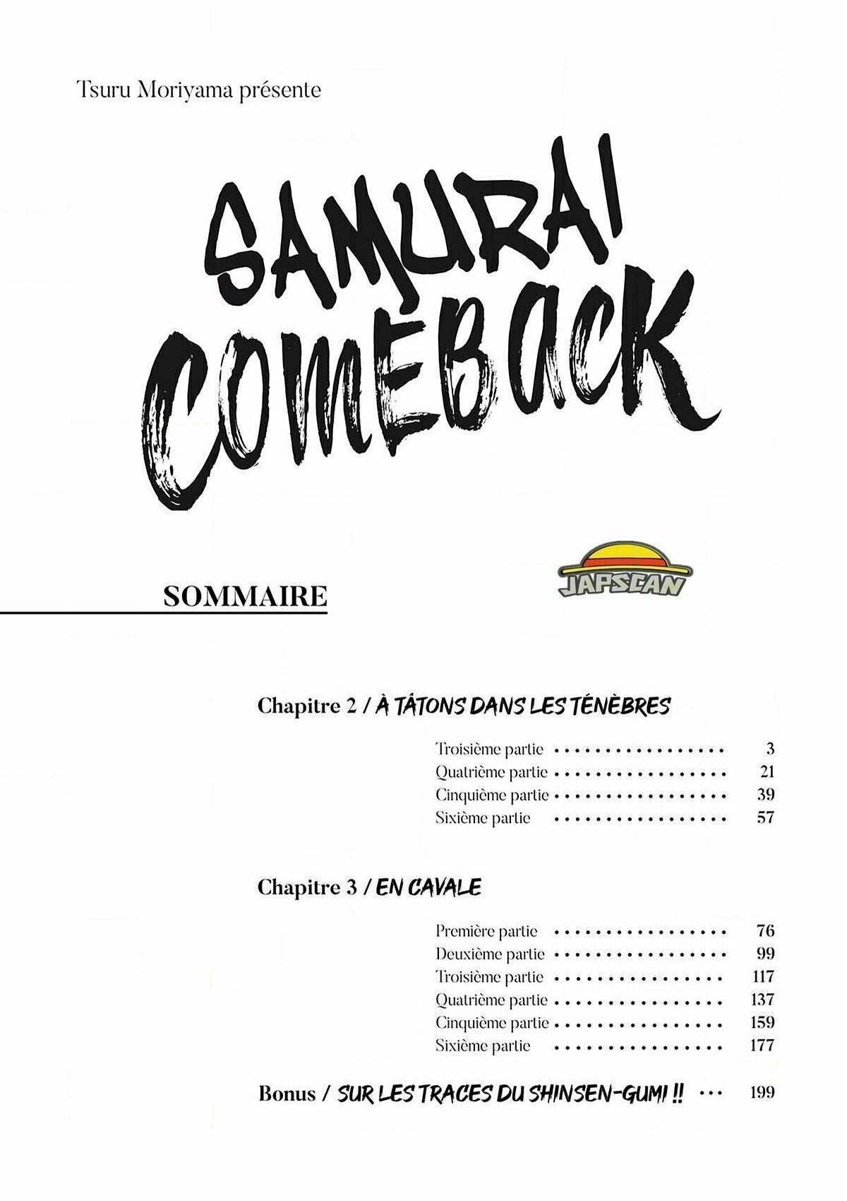  Samurai Comeback - Chapitre 2.3 - 3