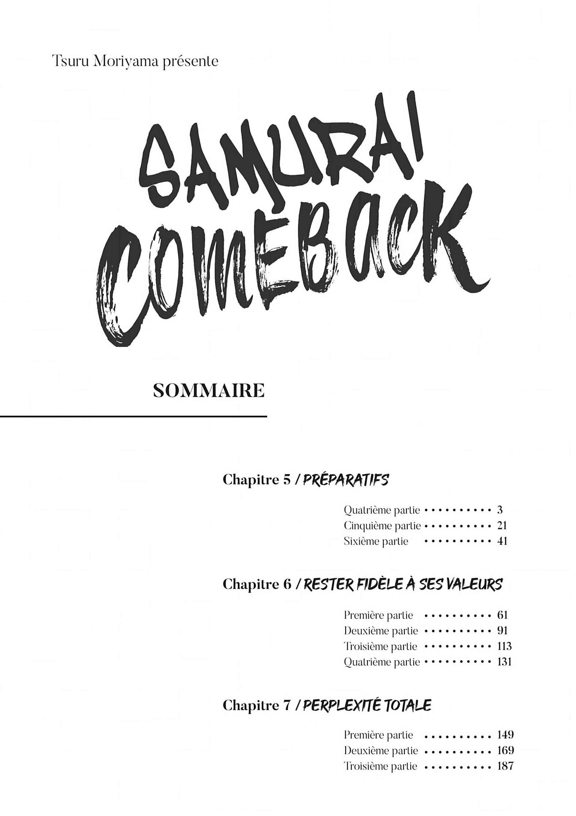  Samurai Comeback - Chapitre 5.4 - 3