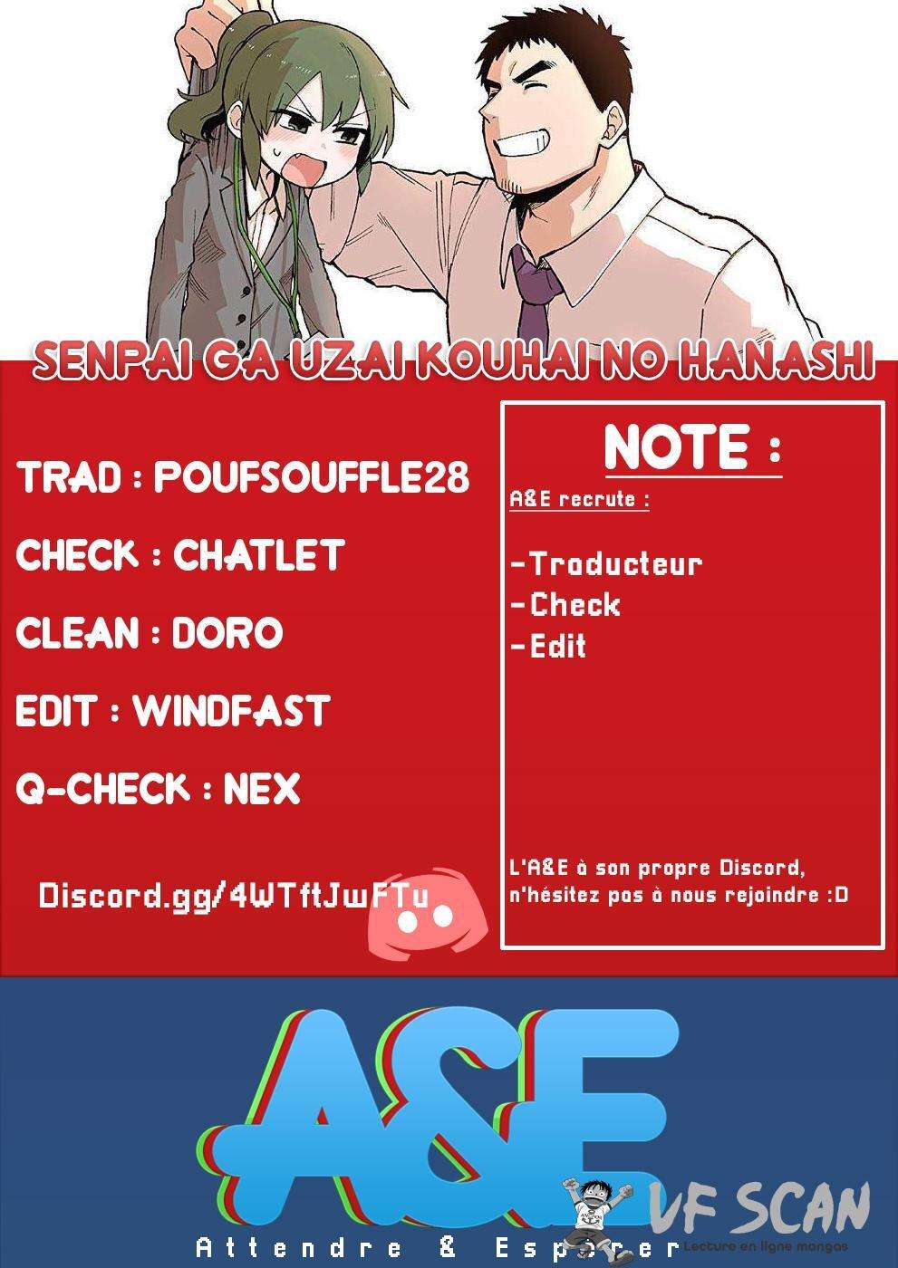  Senpai ga Urusai Kouhai no Hanashi - Chapitre 112 - 1