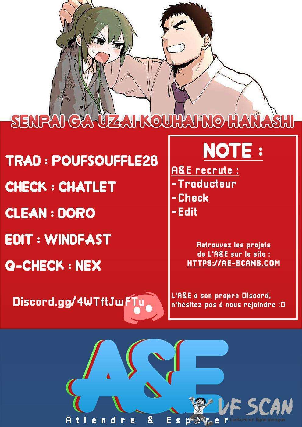  Senpai ga Urusai Kouhai no Hanashi - Chapitre 116 - 1