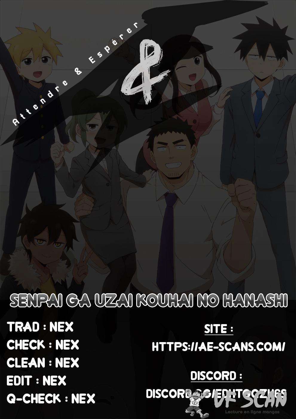  Senpai ga Urusai Kouhai no Hanashi - Chapitre 165 - 1