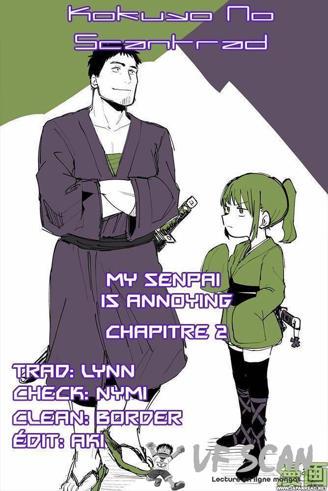  Senpai ga Urusai Kouhai no Hanashi - Chapitre 2 - 1