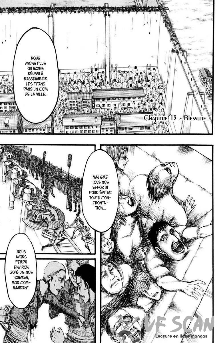  Shingeki No Kyojin - Chapitre 13 - 1