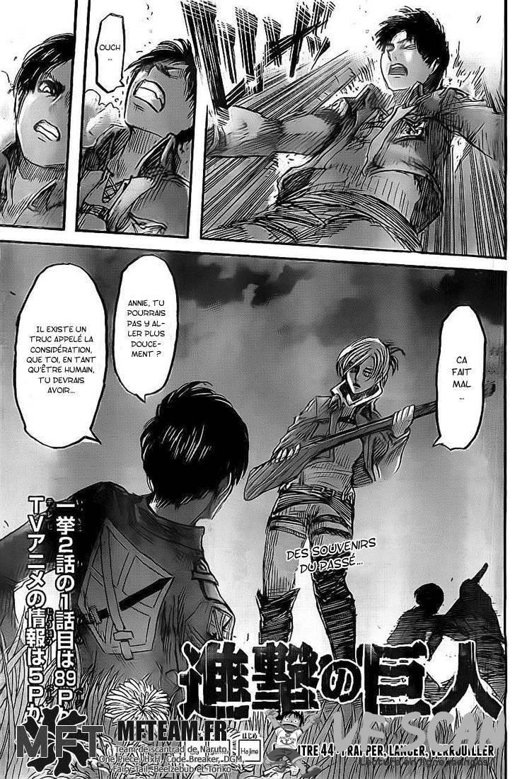  Shingeki No Kyojin - Chapitre 44 - 1