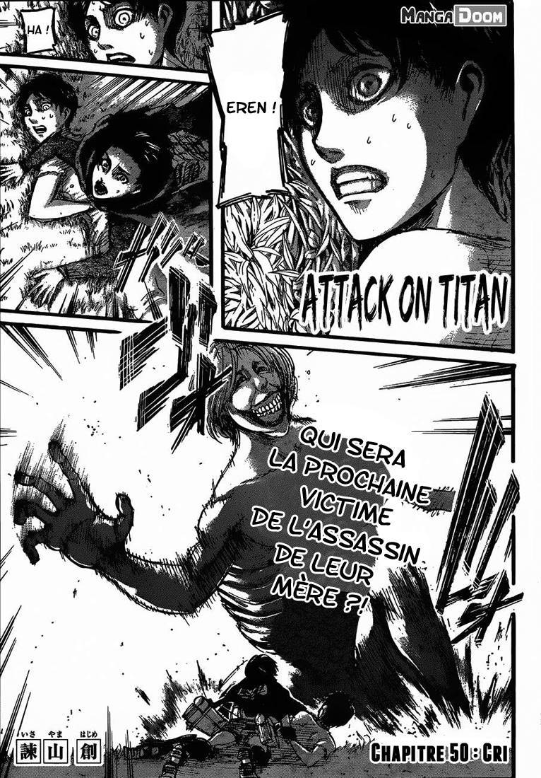  Shingeki No Kyojin - Chapitre 50 - 3