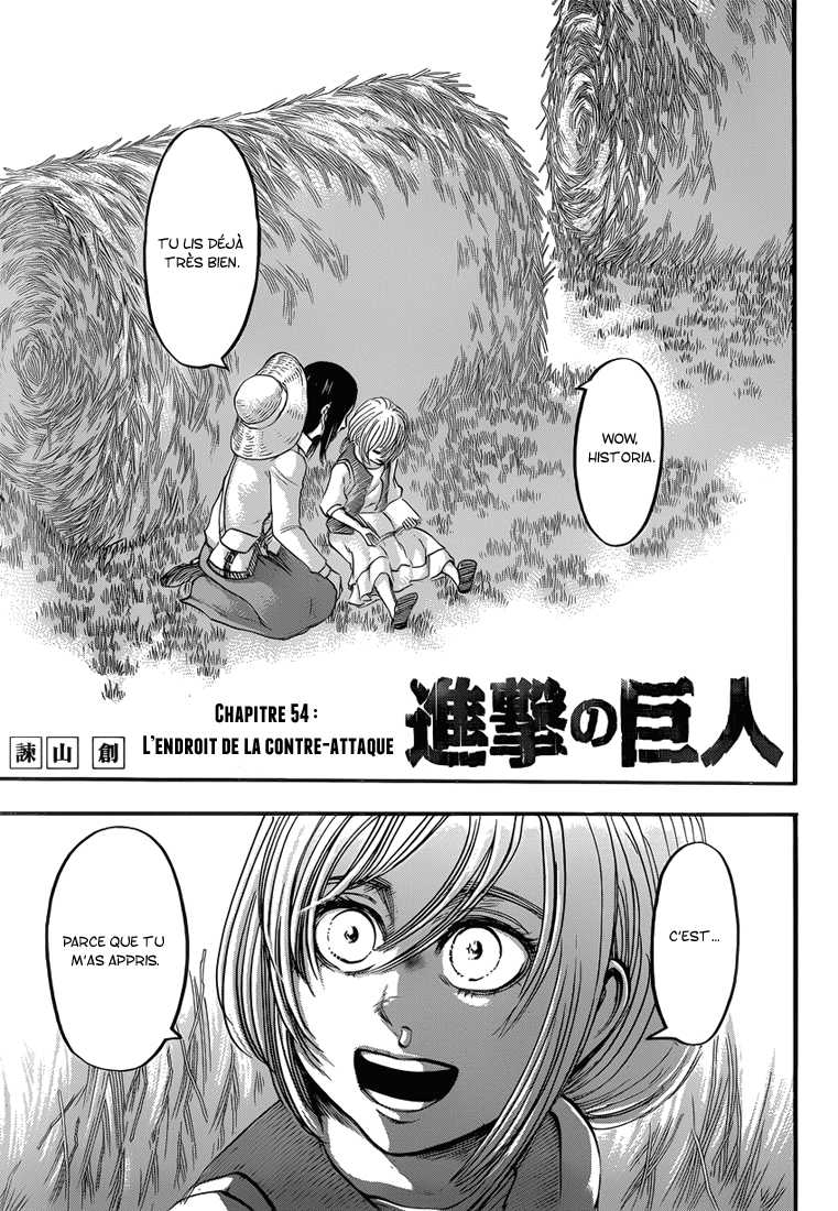  Shingeki No Kyojin - Chapitre 54 - 2