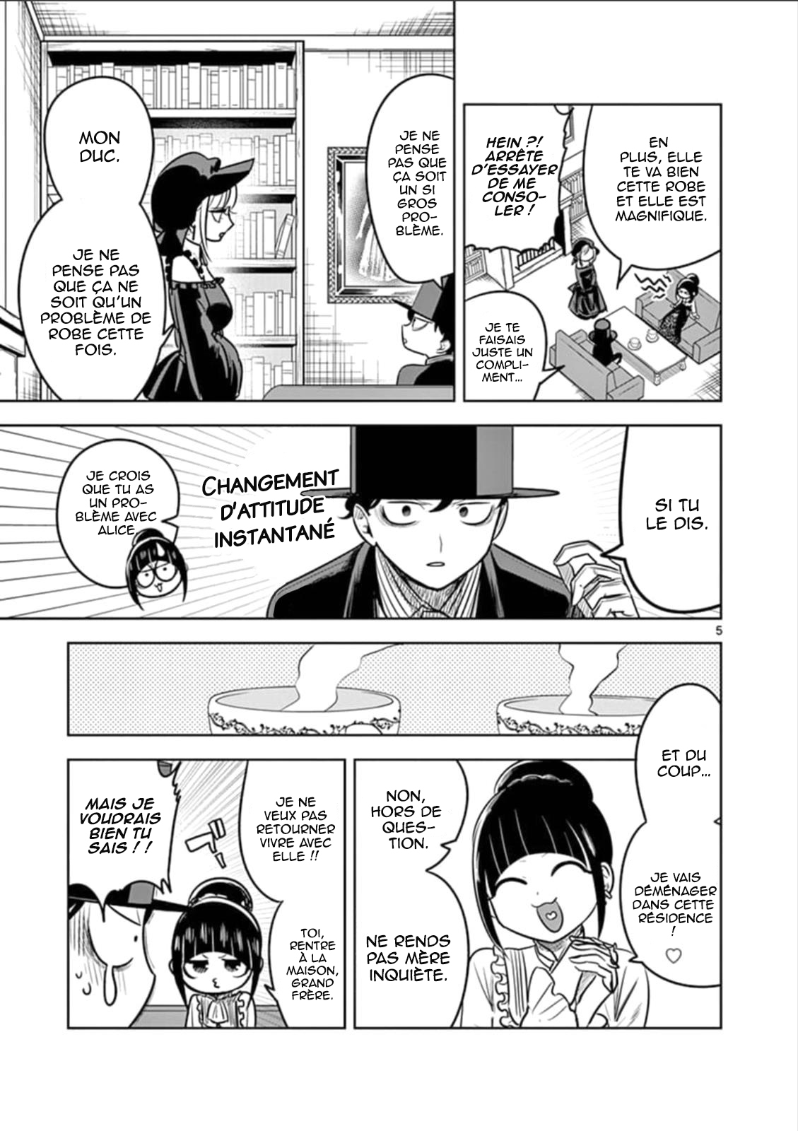  Shinigami Bocchan to Kuro Maid - Chapitre 62 - 5