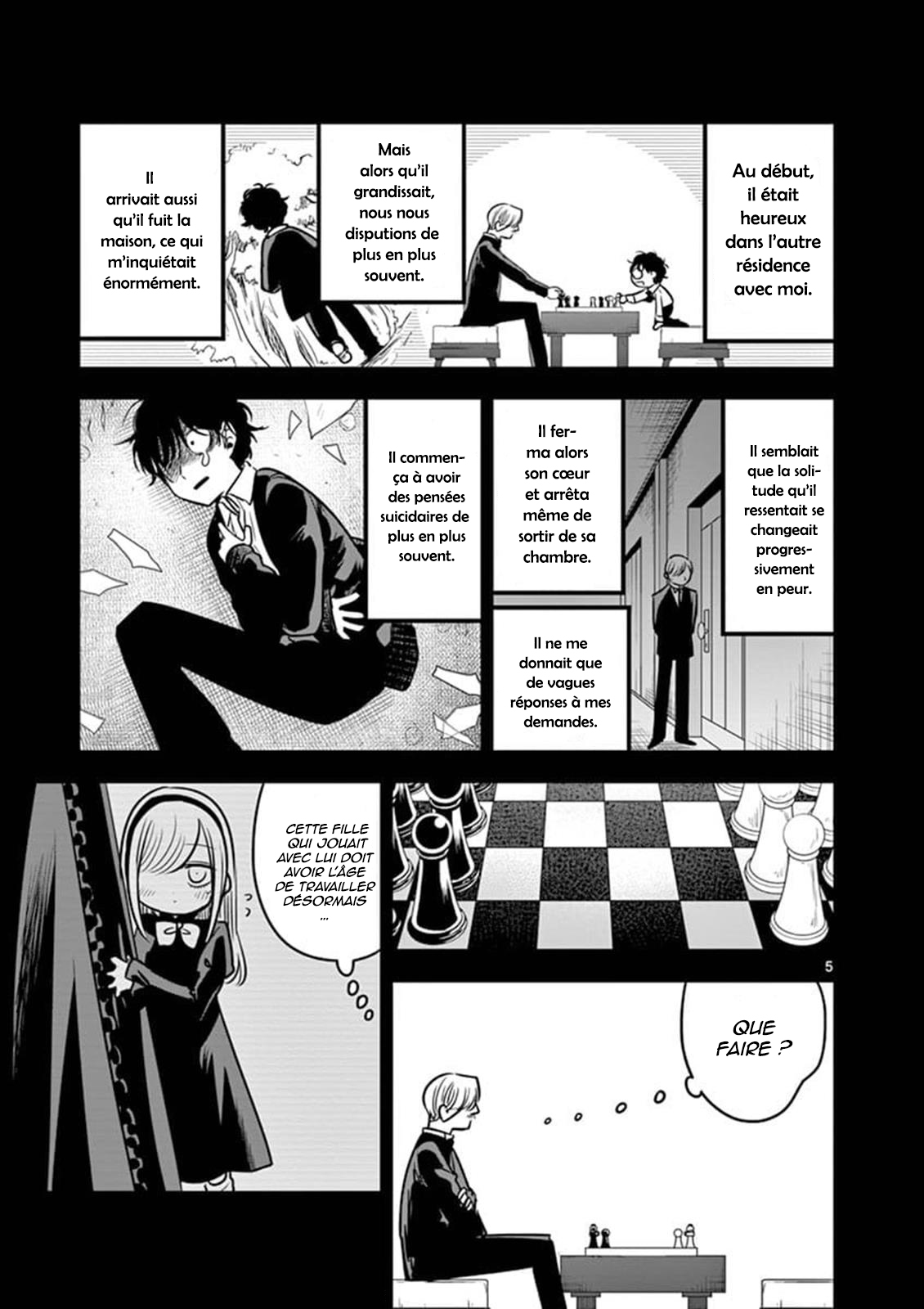  Shinigami Bocchan to Kuro Maid - Chapitre 72 - 5