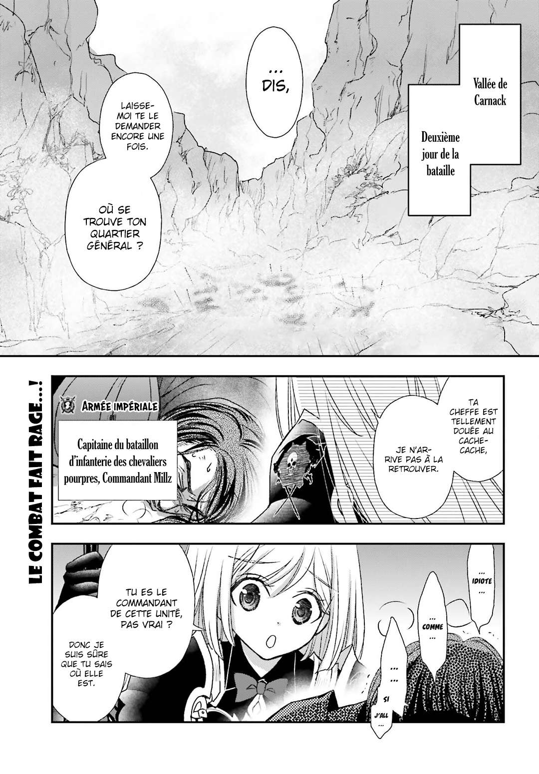  Shinigami ni Sodaterareta Shoujo wa Shikkoku no Ken wo Mune ni Idaku - Chapitre 35 - 2