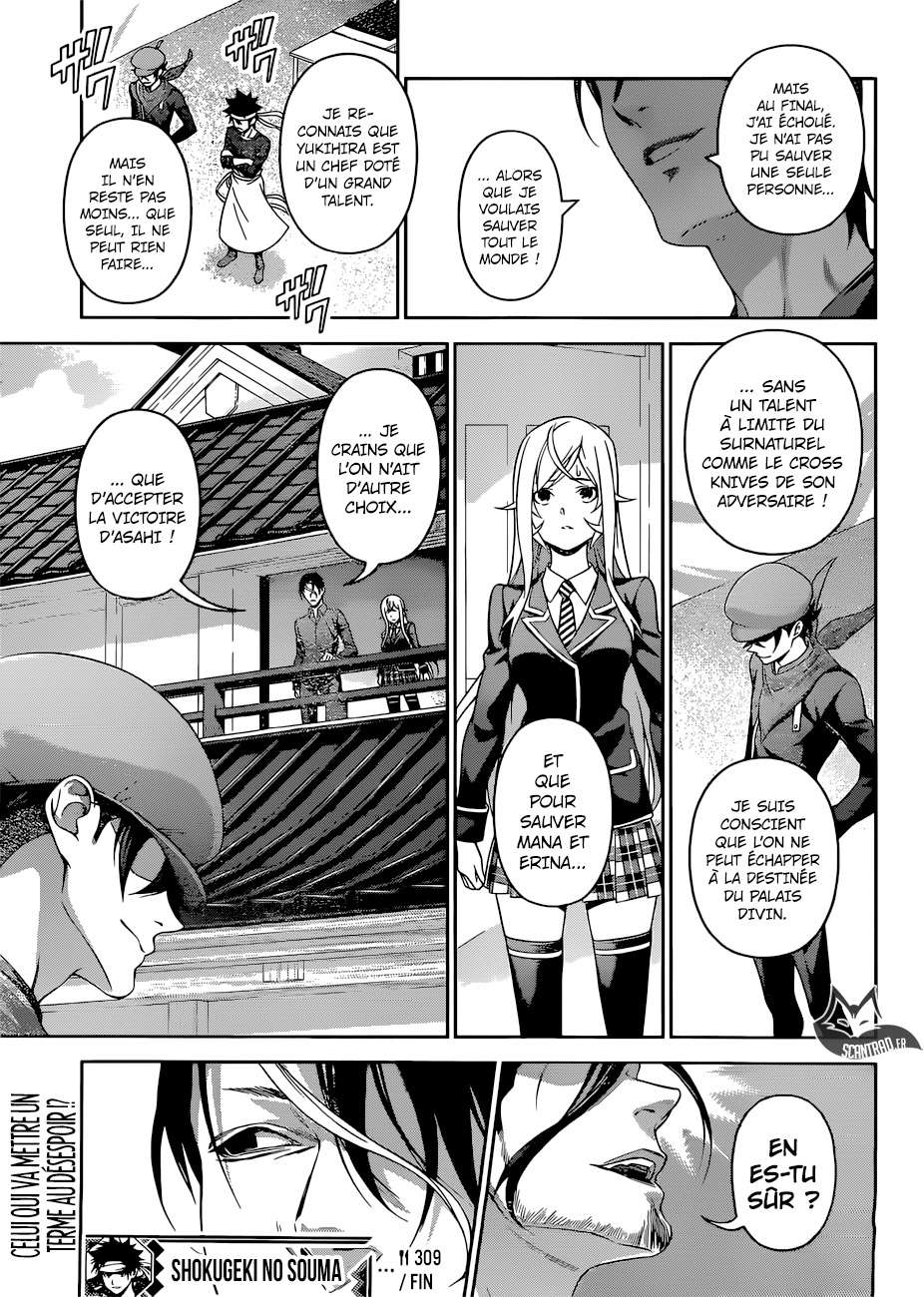  Shokugeki No Soma - Chapitre 309 - 19