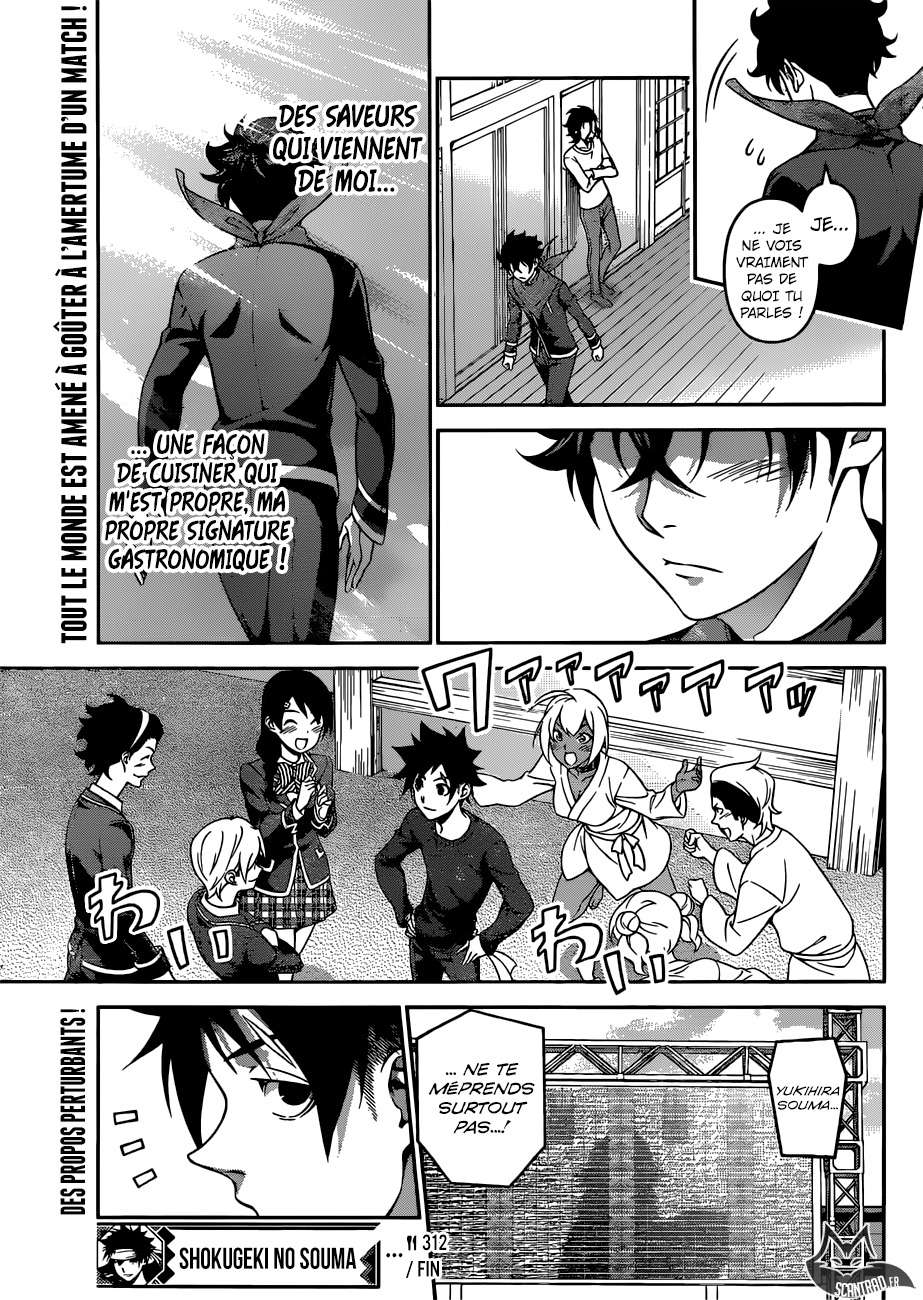  Shokugeki No Soma - Chapitre 312 - 18