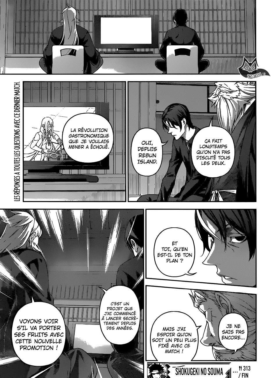  Shokugeki No Soma - Chapitre 313 - 18