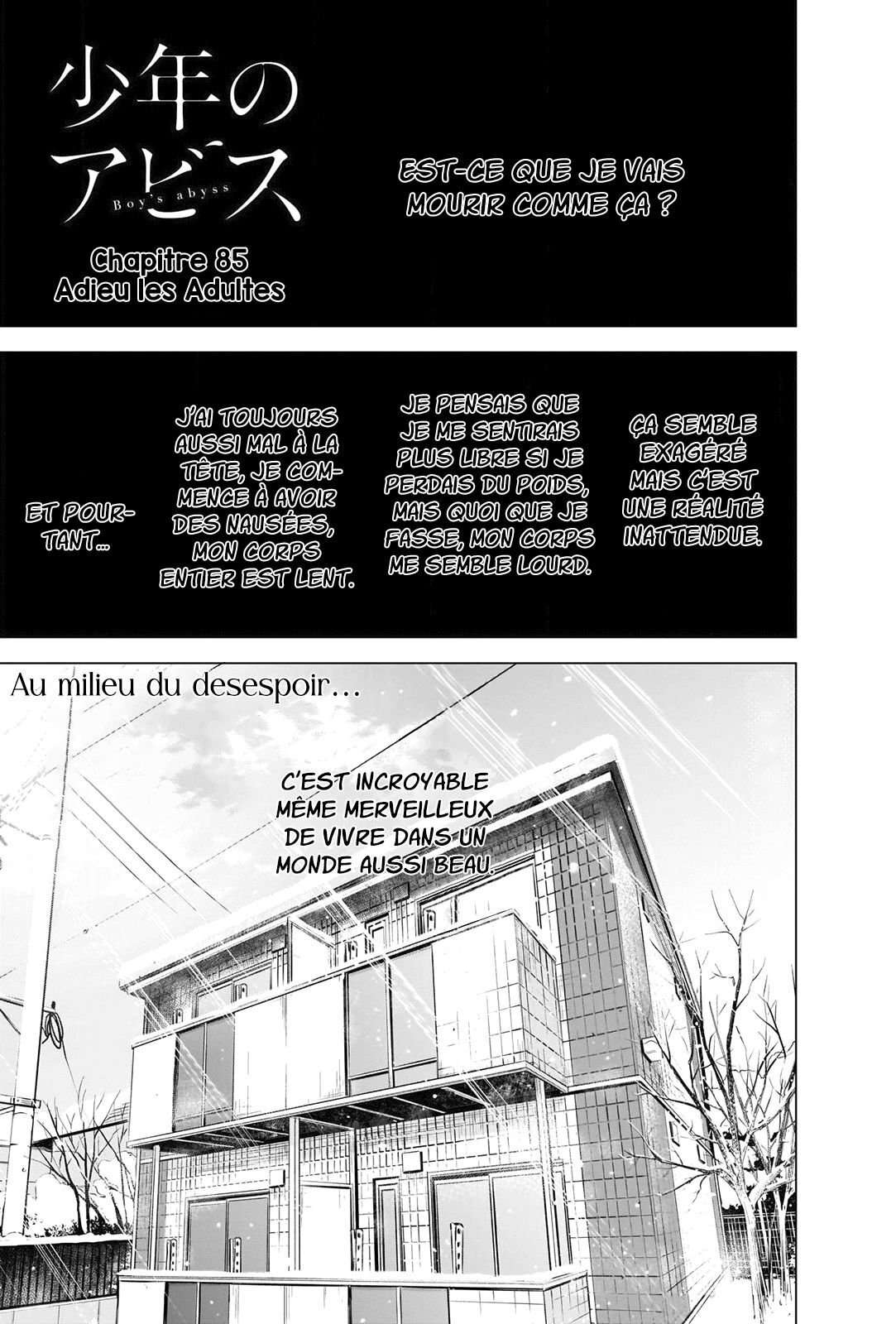  Shounen no Abyss - Chapitre 85 - 2