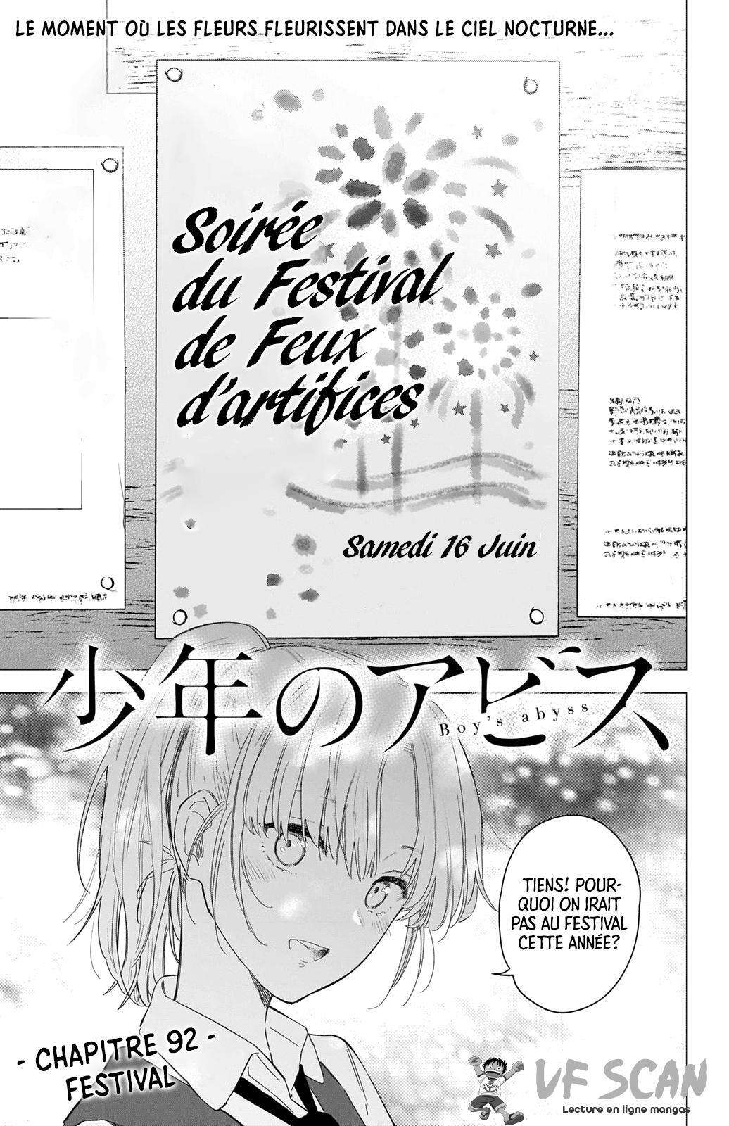  Shounen no Abyss - Chapitre 92 - 1