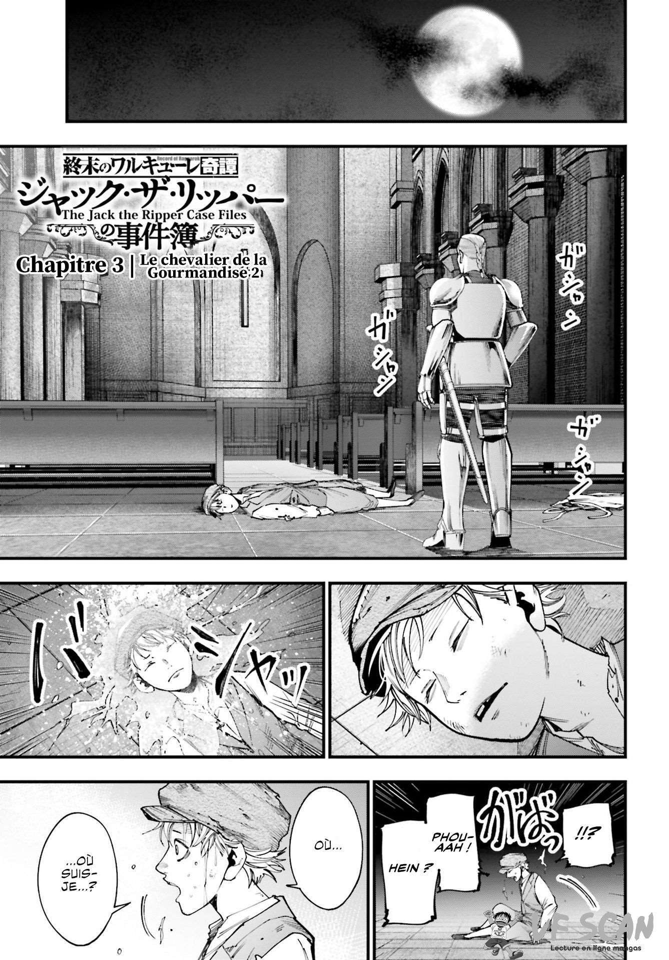  Shuumatsu No Valkyrie Kitan – Jack The Ripper No Jikenbo - Chapitre 3 - 1