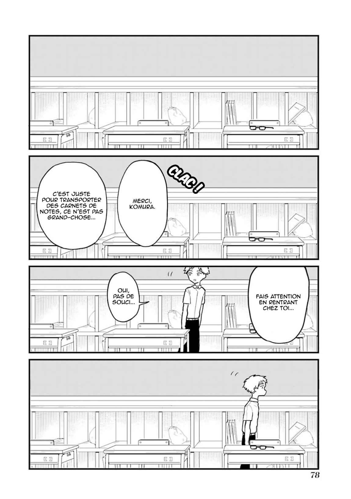  Suki na Ko ga Megane wo Wasureta - Chapitre 35 - 5