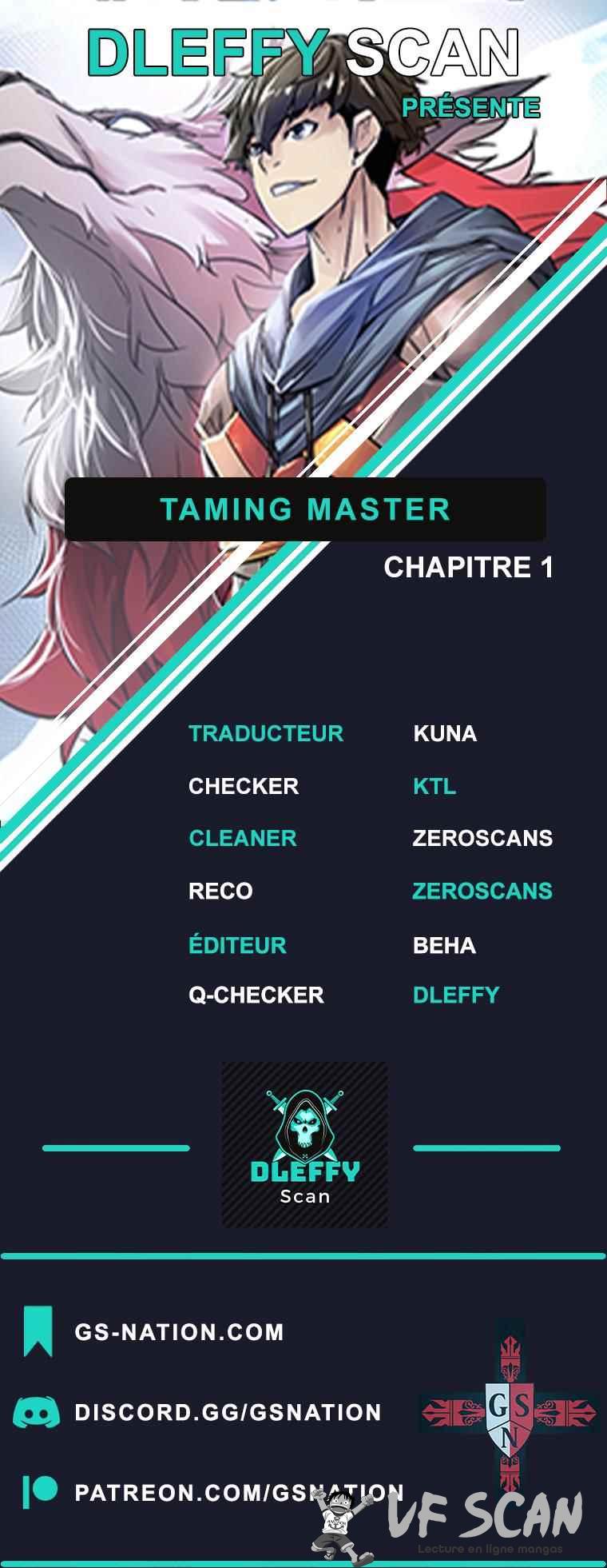  Taming master - Chapitre 1 - 1