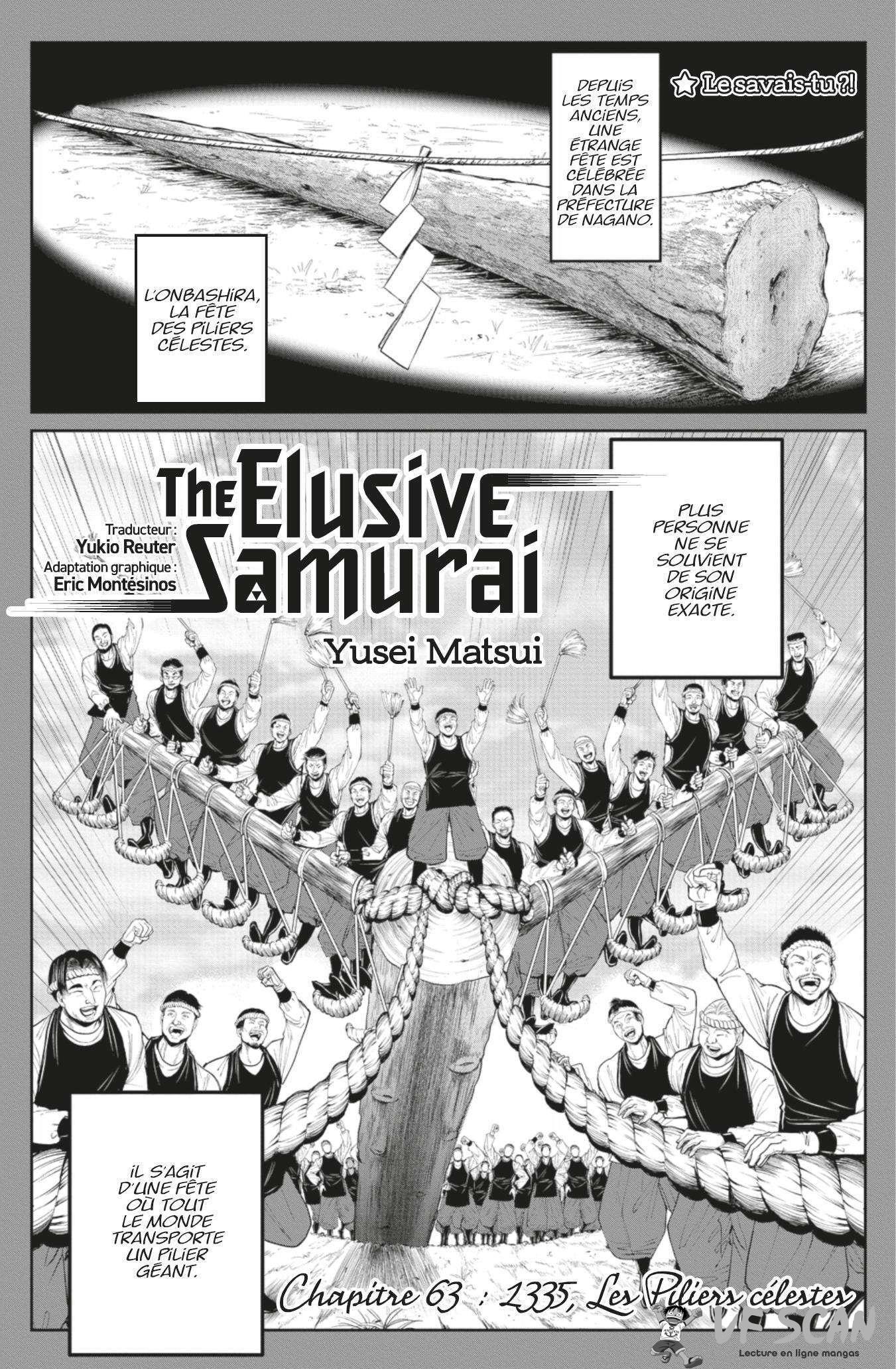  The Elusive Samurai - Chapitre 63 - 1