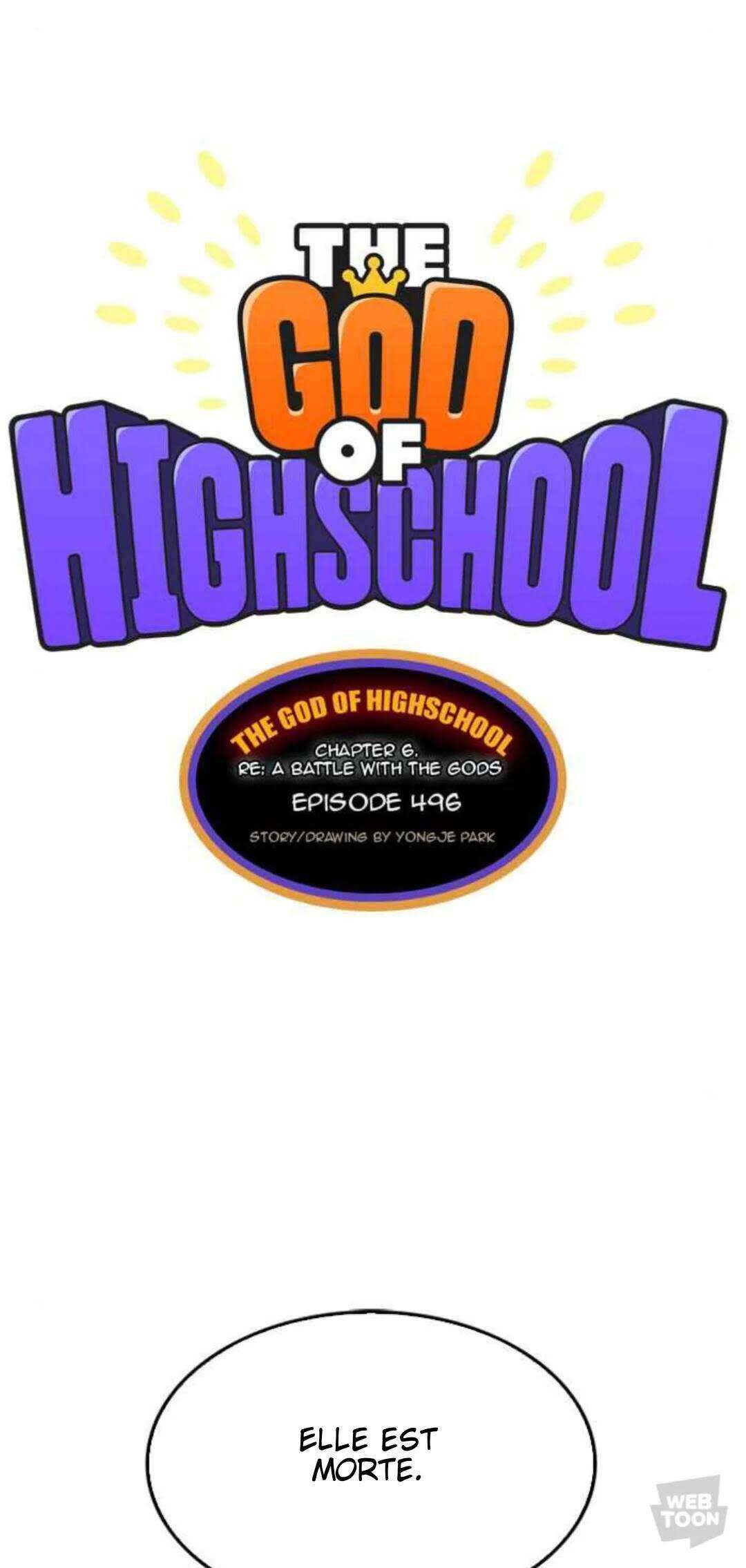  The God of High School - Chapitre 496 - 98