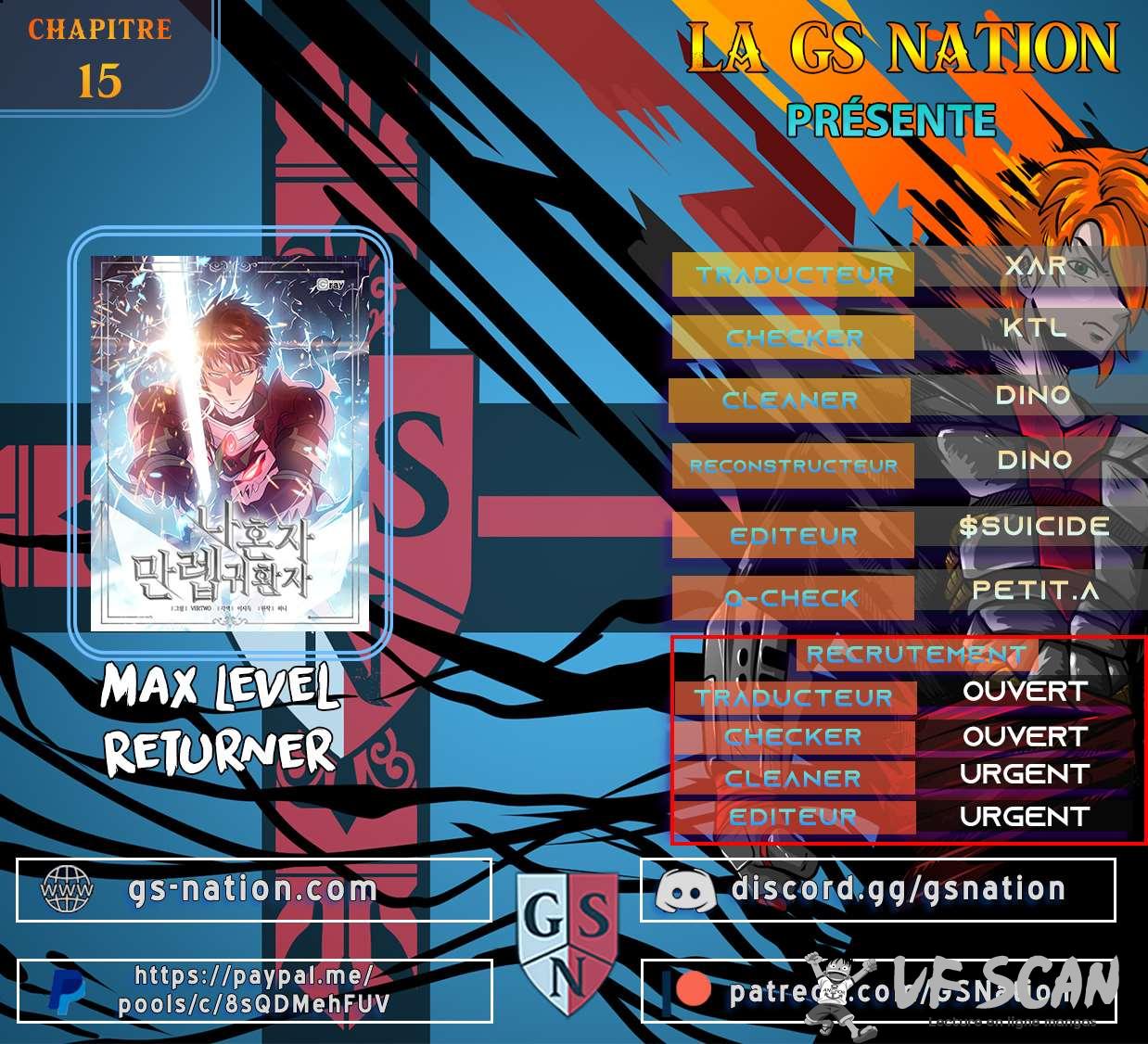  The Max Level Returner - Chapitre 15 - 1