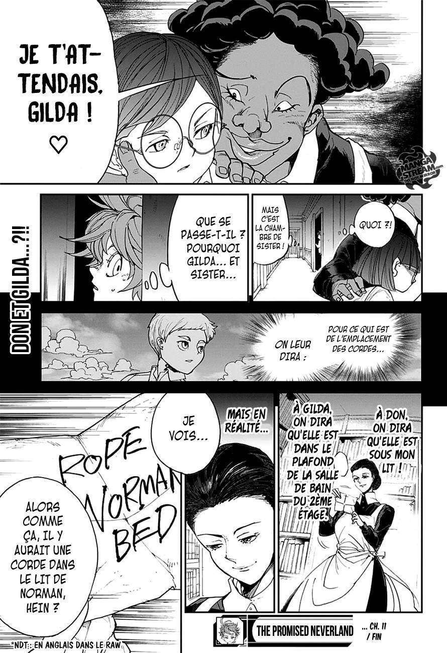  The Promised neverland - Chapitre 11 - 19