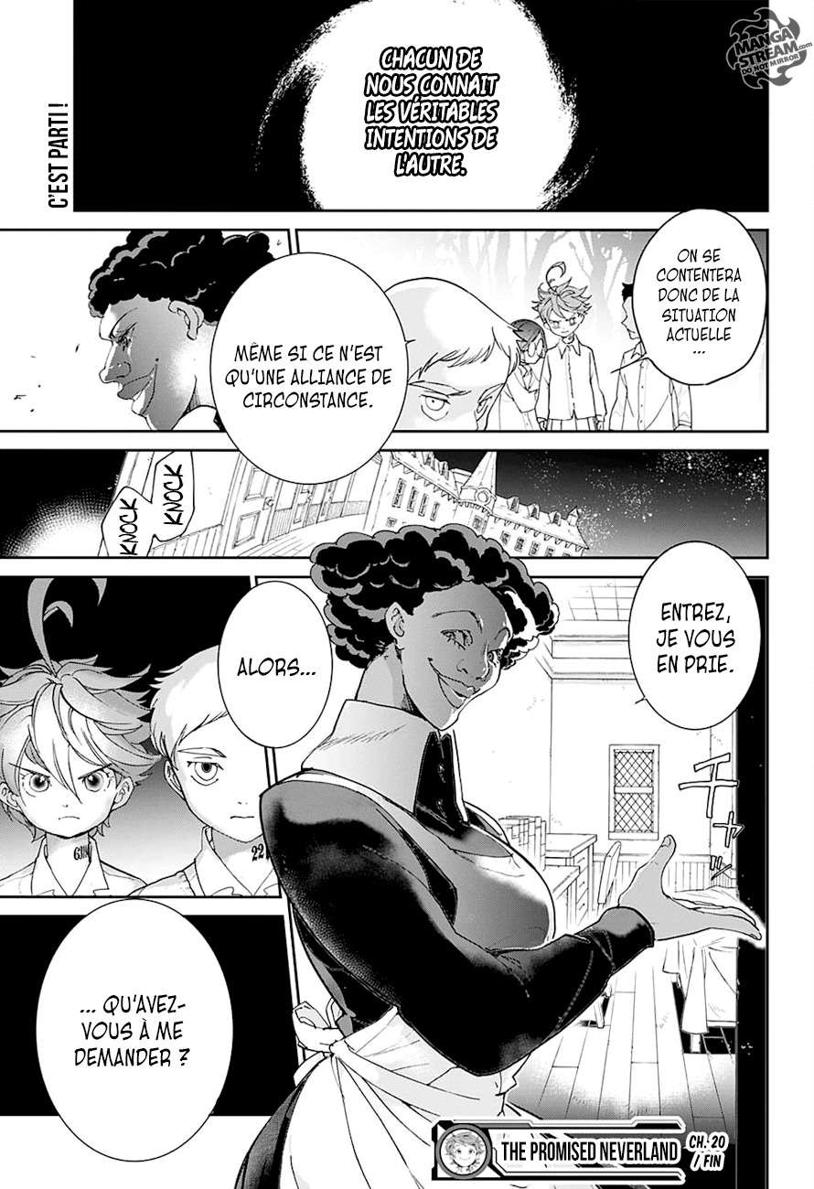  The Promised neverland - Chapitre 20 - 19